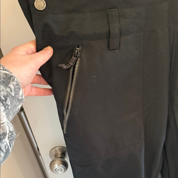 686 Black Overalls with Front Pocket - Picture 4 of 9